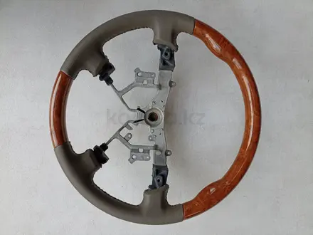 Руль дерево кожа комбинированное рулевое колесо за 70 000 тг. в Алматы – фото 5