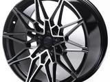 R19X8.5/9.5J 5X112 ET23/38 DIA 66, 6 Machined Face w/Black Outline за 360 000 тг. в Алматы