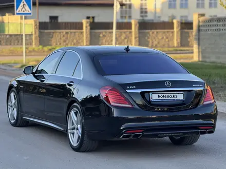 Mercedes-Benz S 63 AMG 2014 года за 24 000 000 тг. в Астана – фото 10