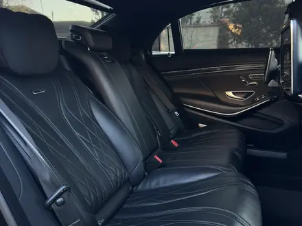 Mercedes-Benz S 63 AMG 2014 года за 24 000 000 тг. в Астана – фото 29