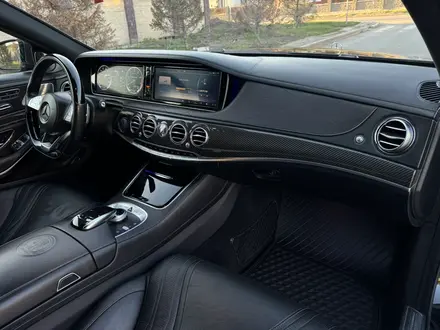 Mercedes-Benz S 63 AMG 2014 года за 24 000 000 тг. в Астана – фото 33