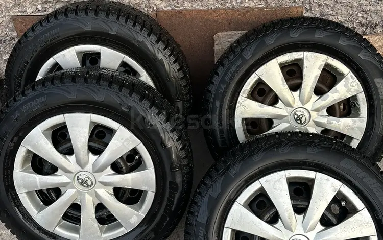 Зимняя резина Cordiant snow cross на штамповках за 60 000 тг. в Алматы