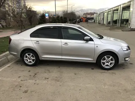 Skoda Rapid 2013 года за 3 600 000 тг. в Алматы – фото 3