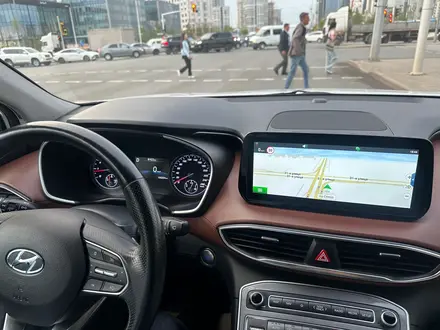 Hyundai Santa Fe 2021 года за 15 000 000 тг. в Астана – фото 6