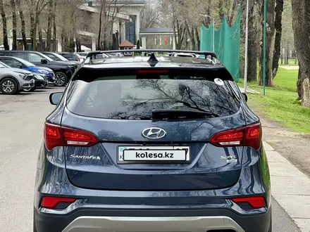 Hyundai Santa Fe 2016 года за 11 700 000 тг. в Алматы – фото 4