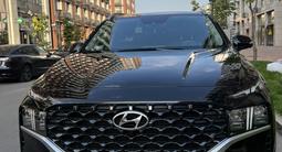 Hyundai Santa Fe 2021 года за 18 100 000 тг. в Алматы – фото 2