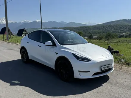 Tesla Model Y 2024 года за 19 500 000 тг. в Алматы – фото 3