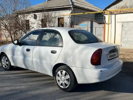 Chevrolet Lanos 2009 года за 1 300 000 тг. в Кызылорда – фото 4