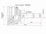 Шрус наружный , граната наружная за 10 050 тг. в Караганда