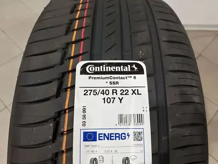 Continental PremiumContact 6 SSR 275/40 R22 и 315/35 R22үшін400 000 тг. в Алматы – фото 2