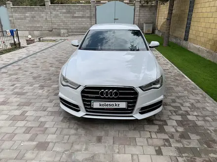 Audi A6 2016 года за 13 500 000 тг. в Алматы – фото 3