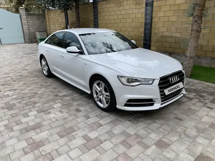 Audi A6 2016 года за 13 500 000 тг. в Алматы – фото 2