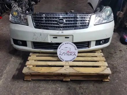МОРДА НОУСКАТ БАМПЕР ФАРЫ В СБОРЕ NISSAN FUGA Y50 ИЗ ЯПОНИИ за 200 000 тг. в Усть-Каменогорск – фото 2