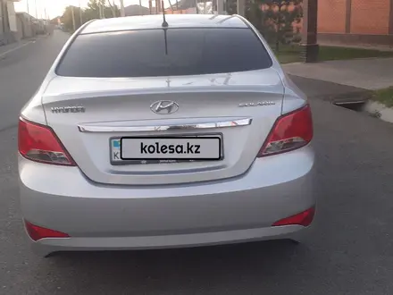 Hyundai Accent 2014 года за 6 100 000 тг. в Шымкент – фото 4