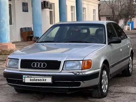 Audi 100 1991 года за 1 600 000 тг. в Жетысай – фото 2