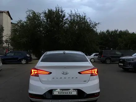 Hyundai Elantra 2019 года за 8 700 000 тг. в Алматы – фото 18