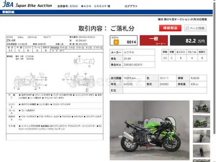 Kawasaki  NINJA ZX-6R 2019 года за 5 490 000 тг. в Шымкент – фото 6