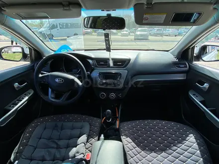 Kia Rio 2014 года за 4 750 000 тг. в Усть-Каменогорск – фото 11