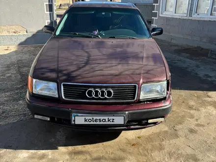 Audi 100 1992 года за 1 150 000 тг. в Шиели – фото 3