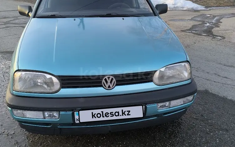 Volkswagen Golf 1992 года за 1 350 000 тг. в Усть-Каменогорск