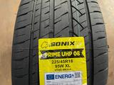 225/45r18 Sonix Prime UHP 08 за 29 000 тг. в Астана – фото 4