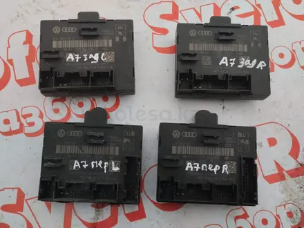 Блок комфорта ЭБУ двери на Audi A6 C7 A7 Passat B6 B7 Audi A4 B7 B8 оригина за 20 000 тг. в Алматы – фото 3