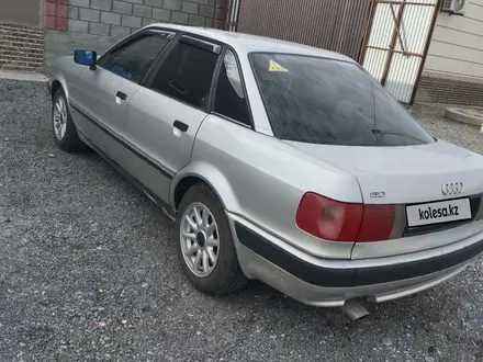 Audi 80 1992 года за 1 850 000 тг. в Туркестан – фото 5