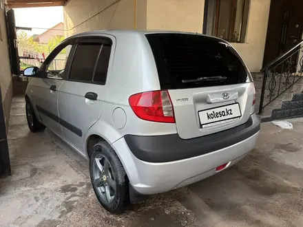 Hyundai Getz 2007 года за 2 400 000 тг. в Алматы – фото 4