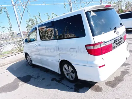 Toyota Alphard 2004 года за 6 000 000 тг. в Шымкент – фото 4