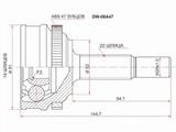 Шрус наружный за 8 800 тг. в Шымкент