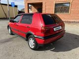 Volkswagen Golf 1995 года за 1 800 000 тг. в Кызылорда – фото 4