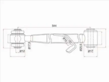 Тяга поперечная задней подвески нижняя RH за 7 900 тг. в Алматы