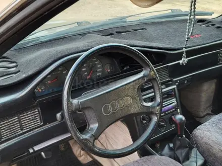 Audi 100 1989 года за 1 100 000 тг. в Шу – фото 4