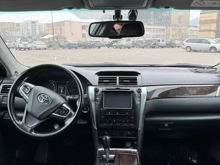 Toyota Camry 2015 года за 9 900 000 тг. в Алматы – фото 8