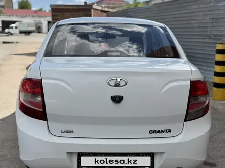 ВАЗ (Lada) Granta 2190 2013 года за 2 300 000 тг. в Костанай – фото 5