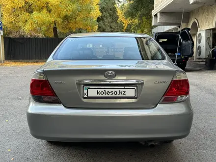 Toyota Camry 2005 года за 5 900 000 тг. в Алматы – фото 9