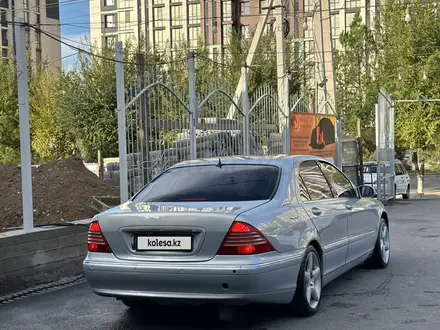 Mercedes-Benz S 320 2001 года за 4 490 000 тг. в Шымкент – фото 7