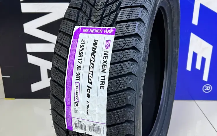 215/55R17 98T XL Nexen 2024 Winguard Ice Plus за 46 000 тг. в Алматы