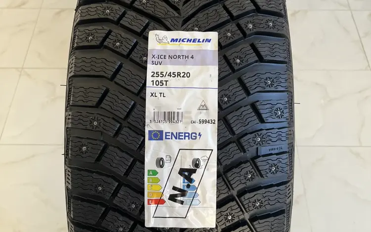 MICHELIN X-Ice North 4 SUV 255/45 R20 за 190 000 тг. в Алматы