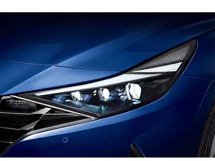 Фара передняя левая Elantra 20-22. Линза+LED за 65 000 тг. в Алматы