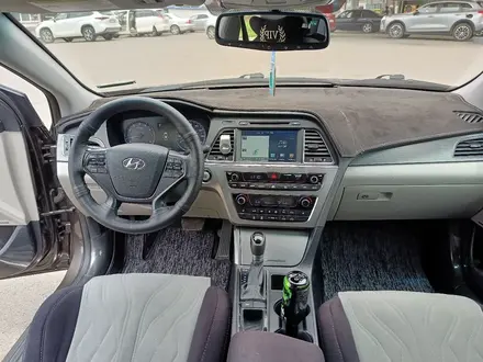 Hyundai Sonata 2016 года за 8 500 000 тг. в Алматы – фото 21