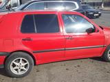 Volkswagen Golf 1993 года за 900 000 тг. в Тараз – фото 3