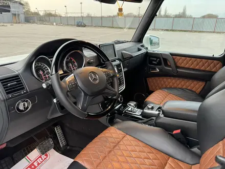 Mercedes-Benz G 63 AMG 2013 года за 35 000 000 тг. в Алматы – фото 47