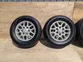 Диски с шинами от Ниссан Эльгранд Е50 Yokohama Bluearth 215/65R15, 6*139.7 за 120 000 тг. в Алматы – фото 3