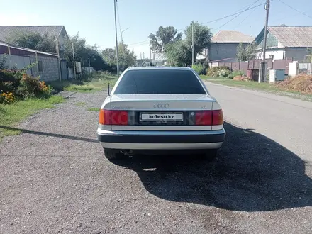 Audi 100 1991 года за 2 650 000 тг. в Талдыкорган – фото 4