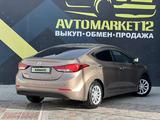 Hyundai Elantra 2014 года за 6 150 000 тг. в Актау – фото 5