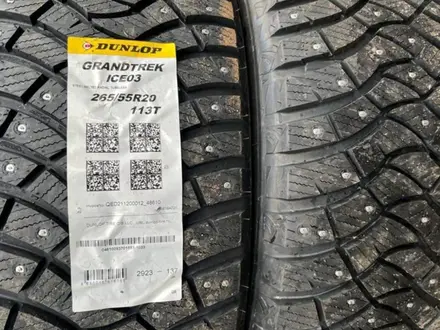 Dunlop GrandTrek Ice 03 265/55 R20 113T XL за 220 000 тг. в Шымкент – фото 5