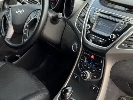 Hyundai Elantra 2014 года за 6 300 000 тг. в Уральск – фото 14