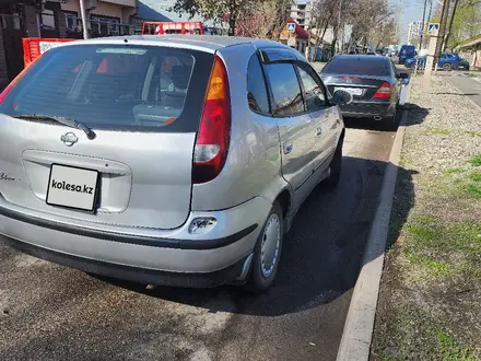 Nissan Tino 1999 года за 1 900 000 тг. в Алматы – фото 5