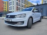 Volkswagen Polo 2018 года за 6 100 000 тг. в Астана – фото 3